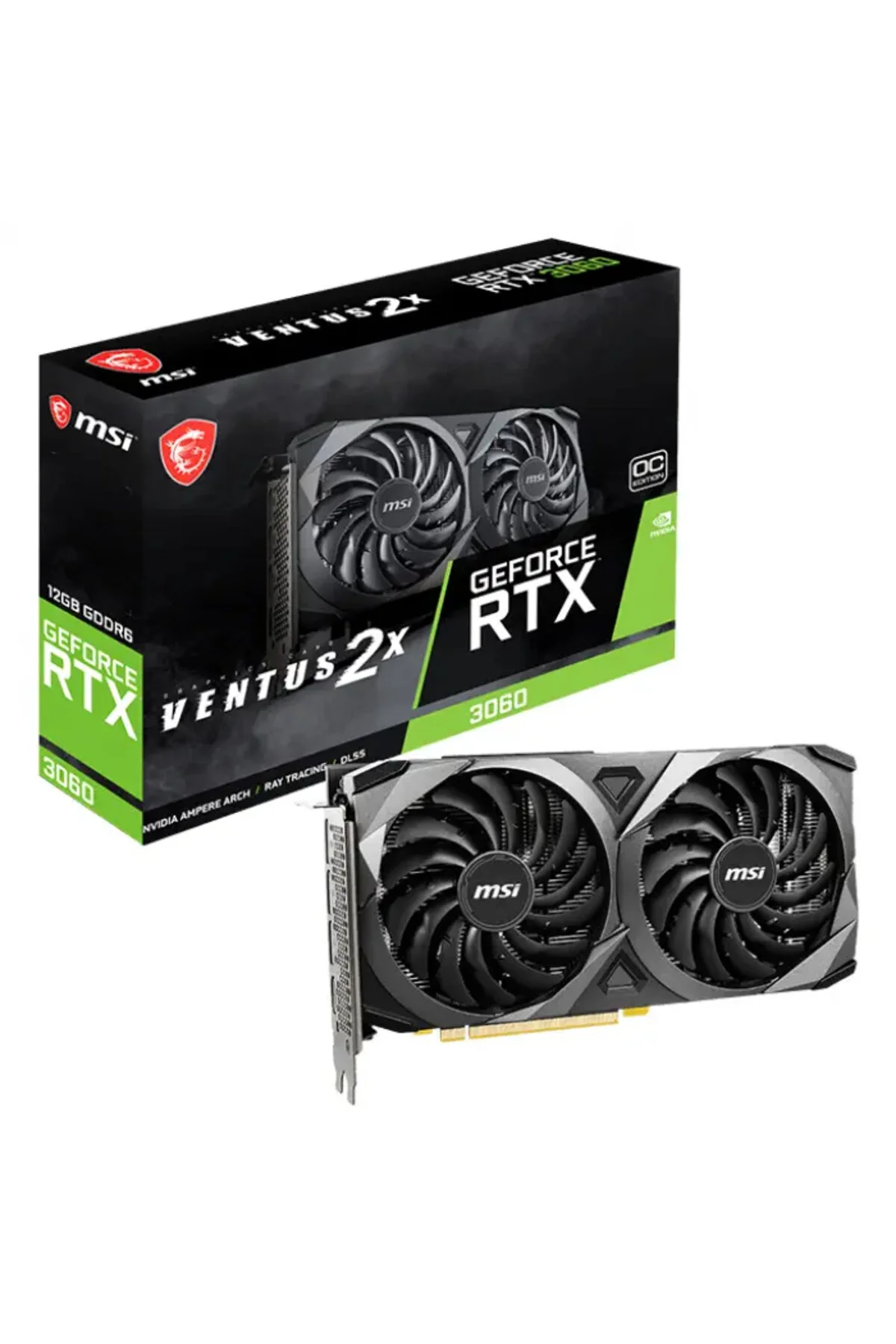 MSI GeForce RTX 3060 Ventus 2X 12G OC GDDR6